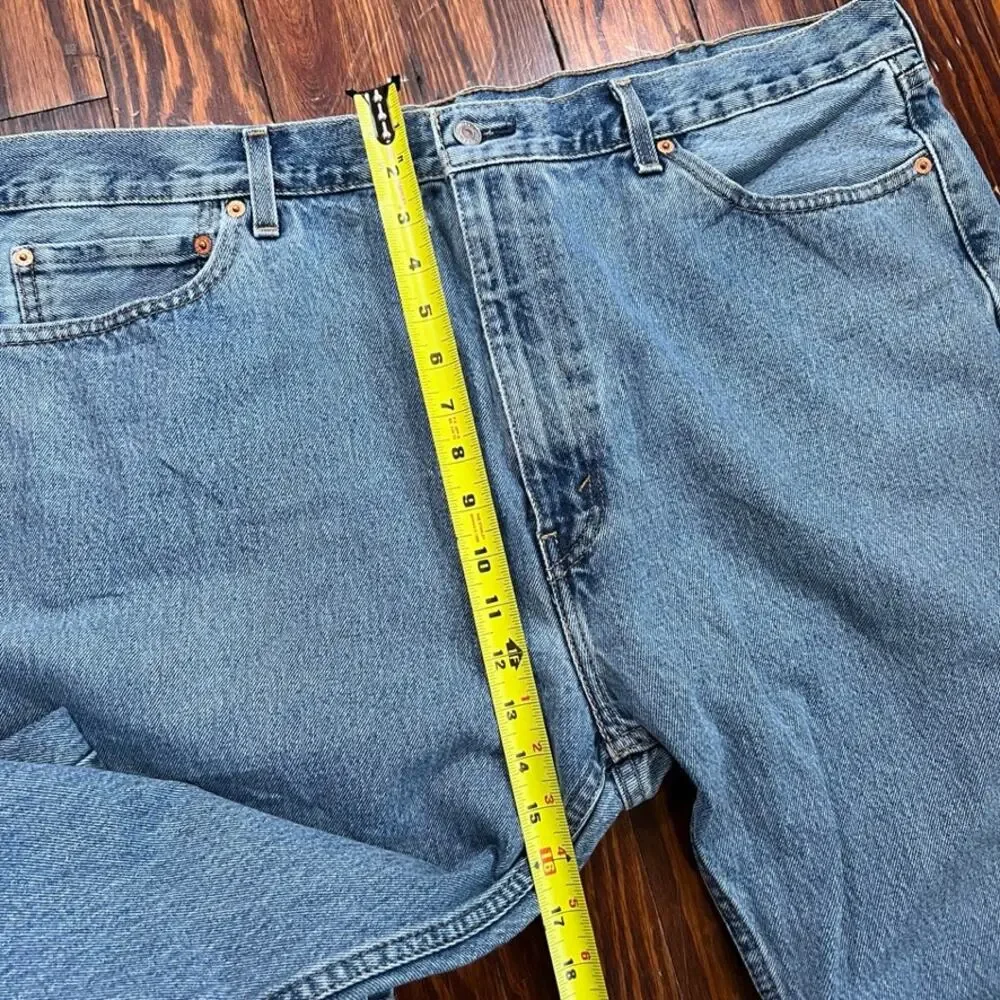 Levi's 505 42x30 Y2K Jeans Light Wash Relaxed